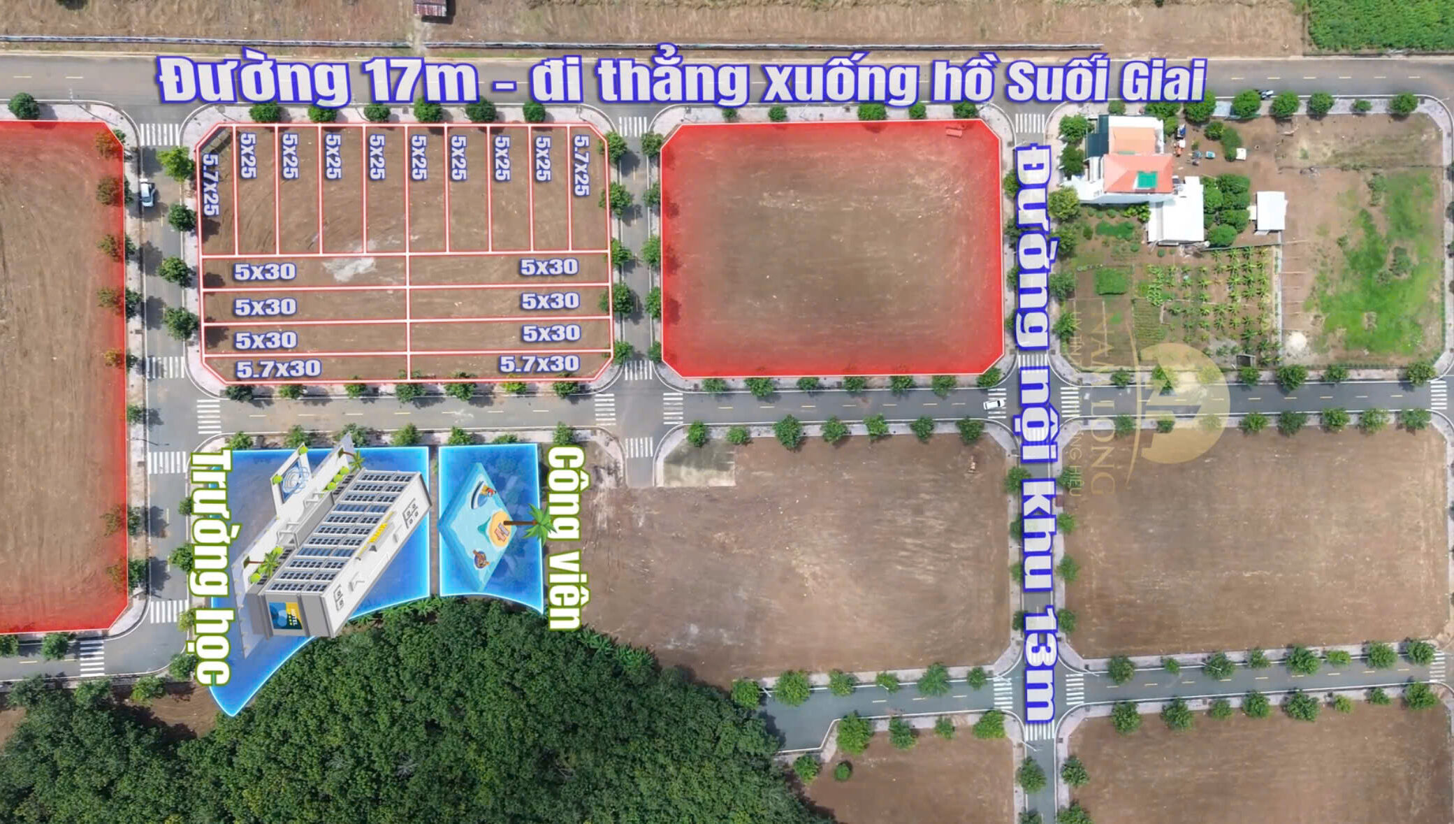 Quy hoạch đồng bộ, hạ tầng đạt chuẩn với đường nội bộ rộng, vỉa hè, cấp thoát nước hoàn chỉnh